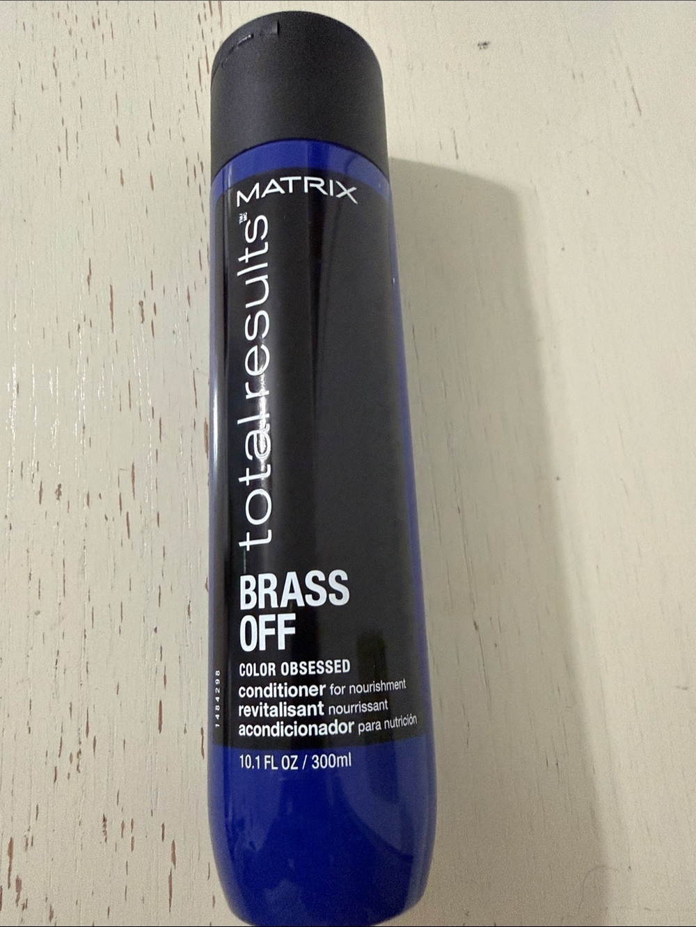 Matrix Brass Off Conditioner - Blue and Black Bottle